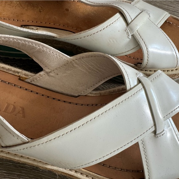 PRADA PLATFORM ESPADRILLES - EUR 40 - Picture 6 of 9